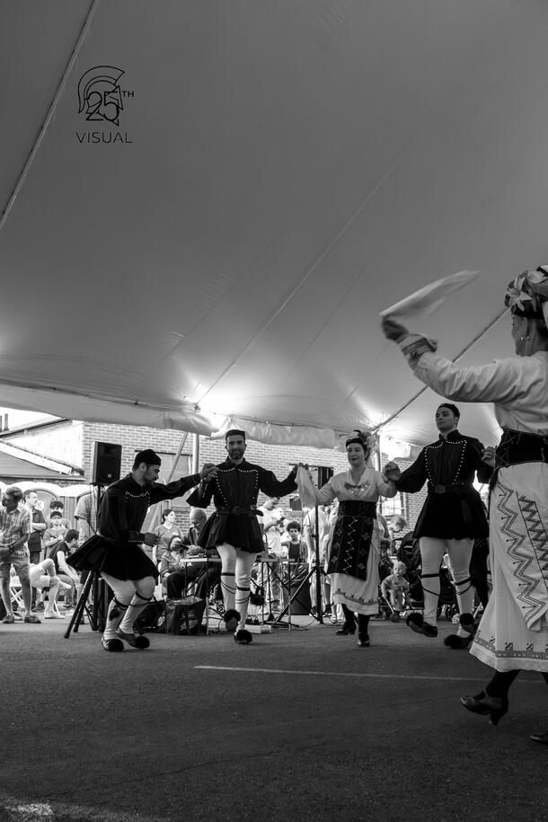 Sons and Daughters of Alexander the Great in action performing at the Taxiarchae/Archangels Greek Orthodox Church - Watertown Greek Festival Sons and Daughters of Alexander the Great in action performing at the Taxiarchae/Archangels Greek Orthodox Church - Watertown Greek Festival